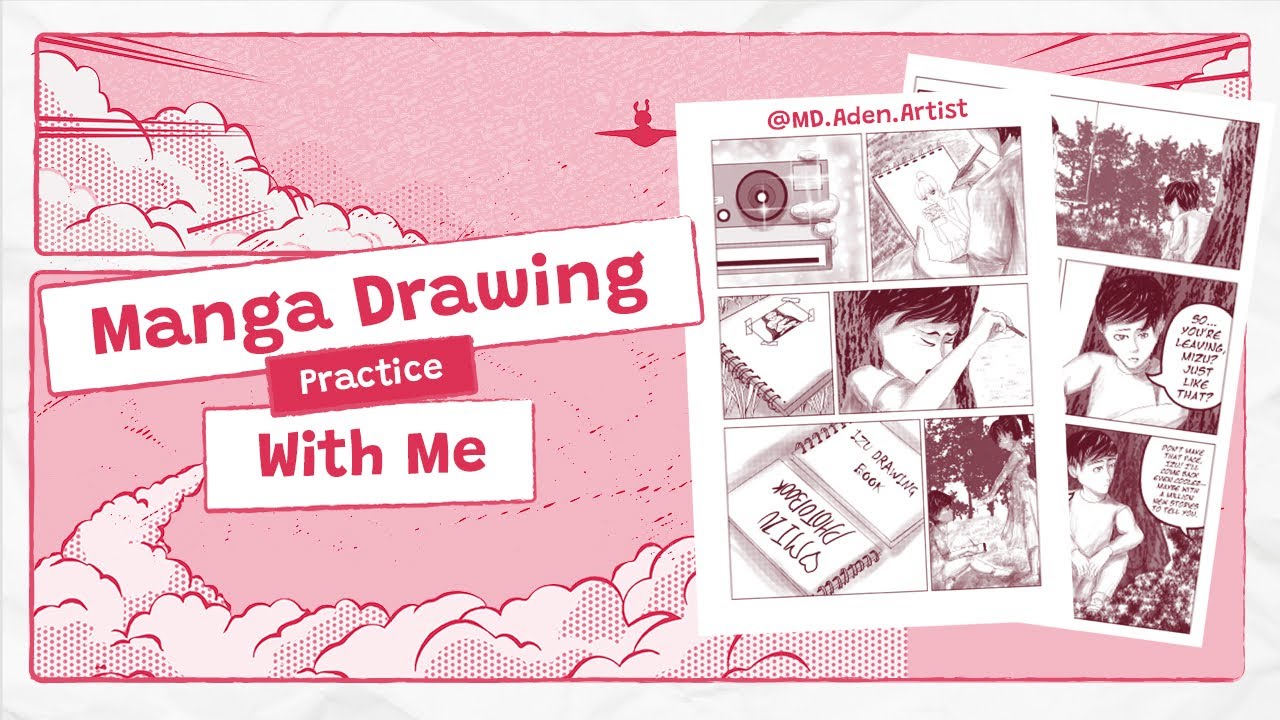 Watch Me Practice Manga Drawing