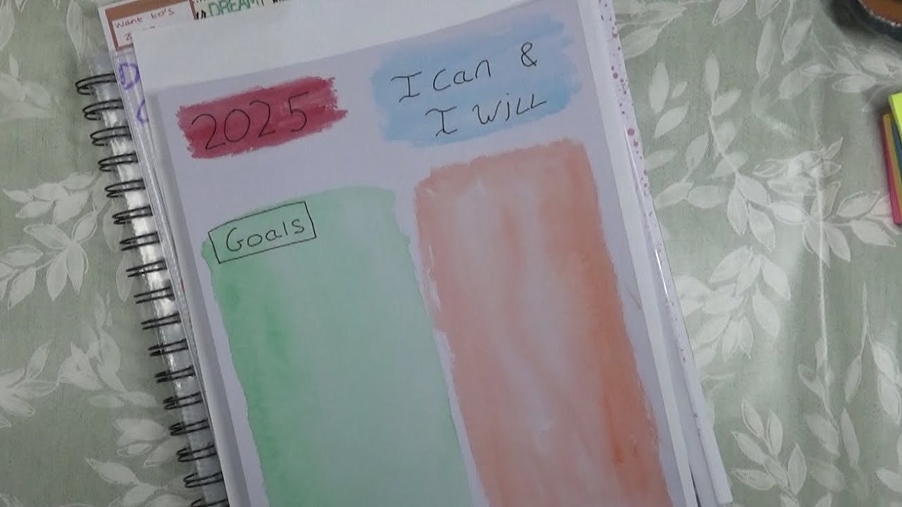 12 Week Goal Setting In My Kanban book Q1 2025