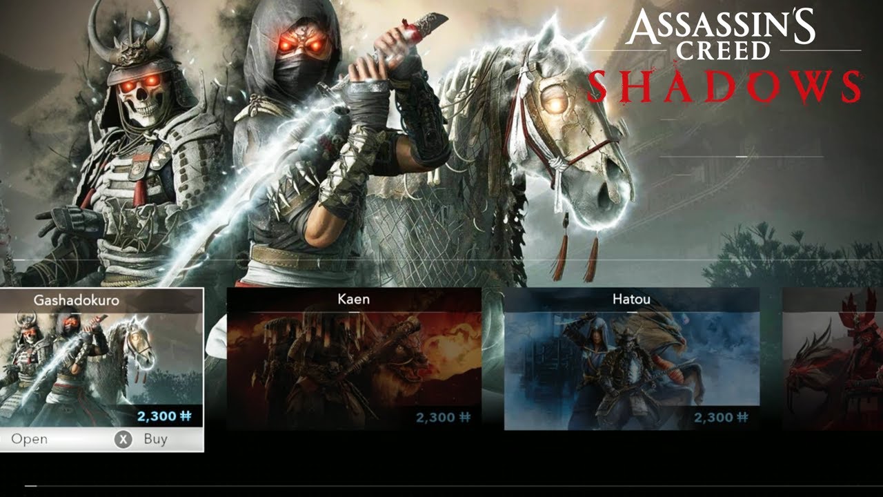 Assassin's Creed Shadows Helix Store Showcase... (AC Shadows Gameplay)