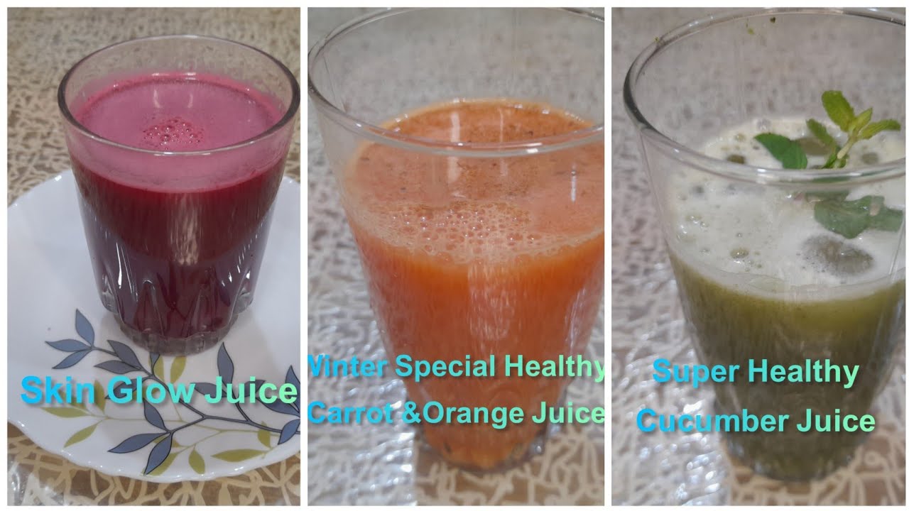Three types of very health drinks || #amantran 