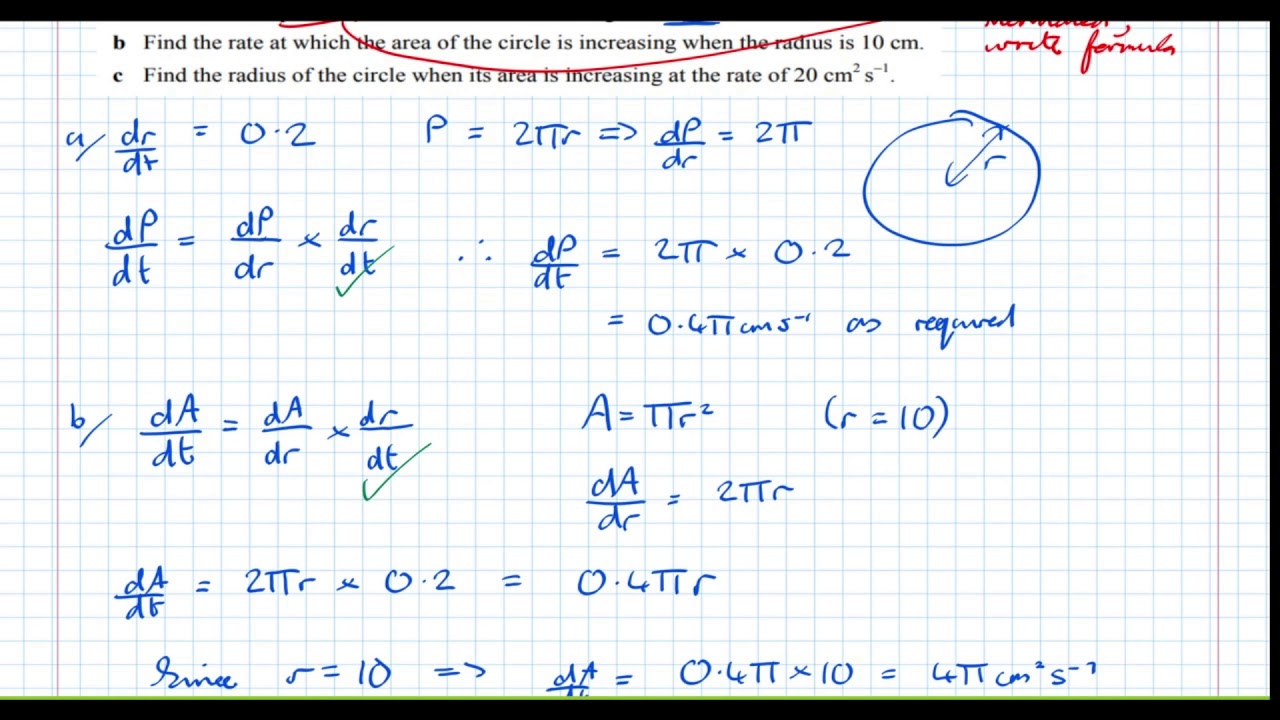 Lesson 18 - Connected Rates of Change