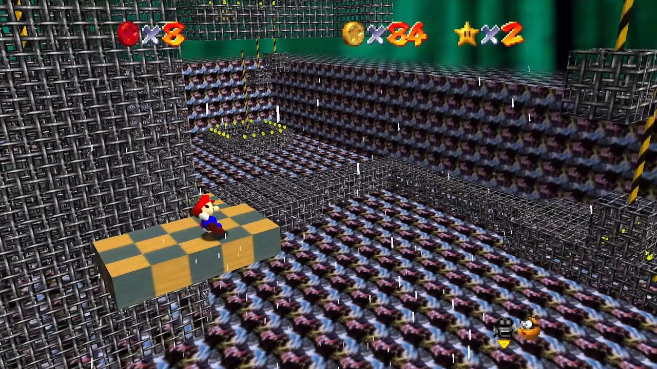 Acid shower by vato91 - Mario Builder 64