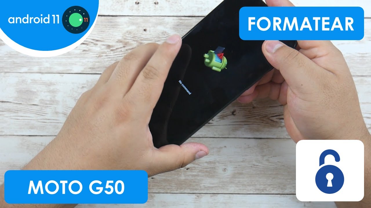 Formatear Motorola Moto G50 | Android 11