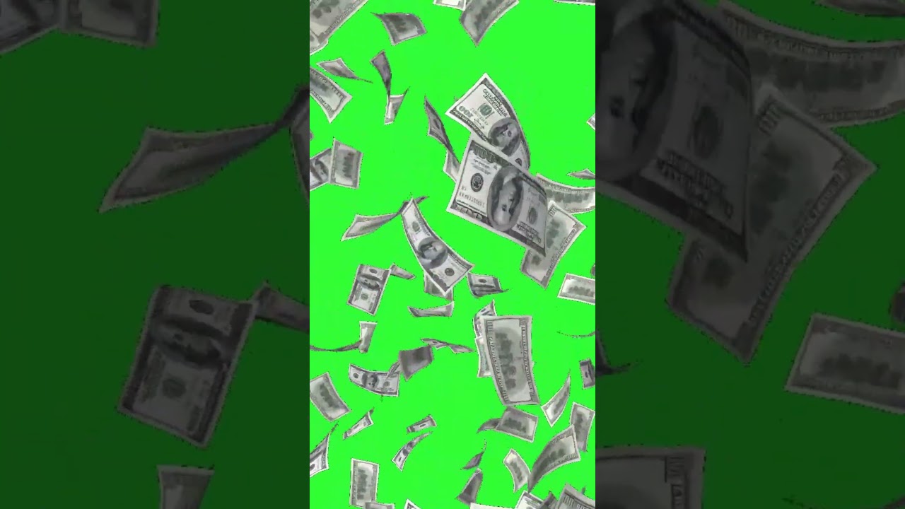 Money Green Screen 