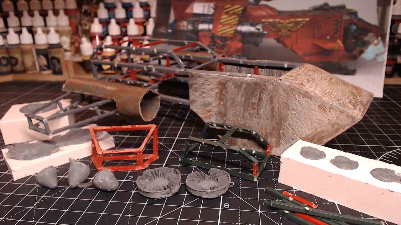 Turn Warhammer Sprues into a Warhammer '97 Thunderhawk