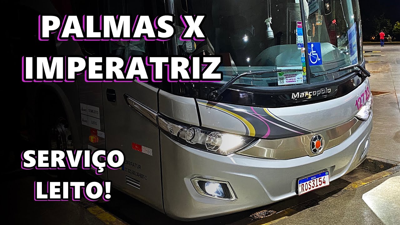 O LEITO de 9 LUGARES! De Palmas Para Imperatriz JAMJOY
