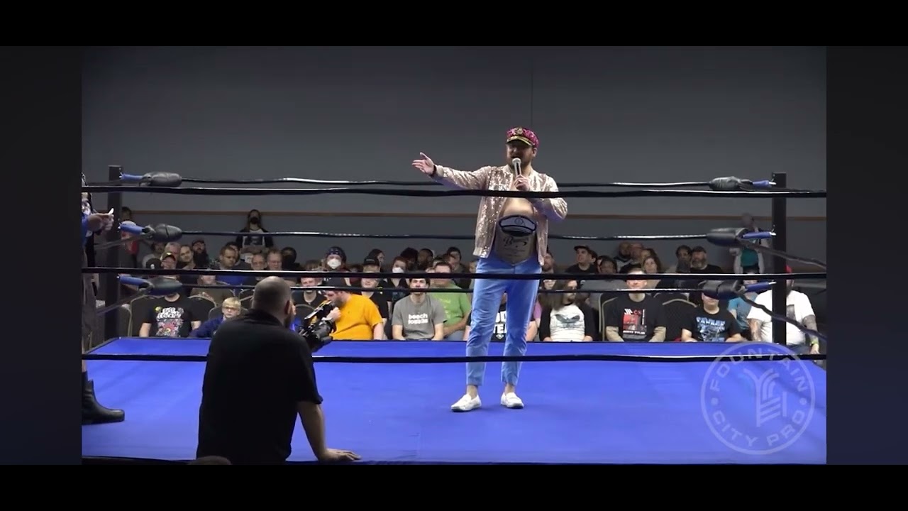 Captain Midnight Guthrie has kind words for referee Nick Chinn and his family - Fountain City Pro