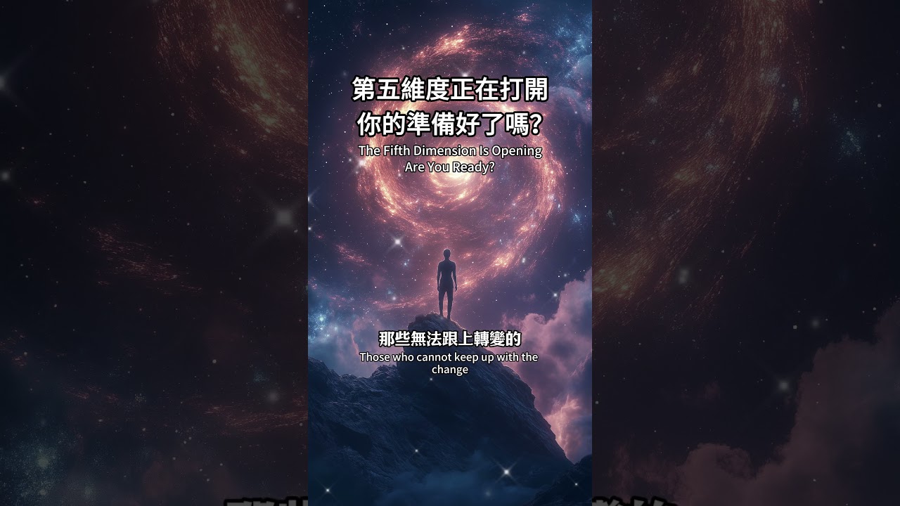 第五維度正在打開，你的能量準備好了嗎？#第五維度#地球升維#靈性覺醒#能量頻率#高頻振動#宇宙法則#意識轉變#心靈成長#能量共振#宇宙訊息#愛與光#振動#靈魂進化#地球轉變#提升#高維
