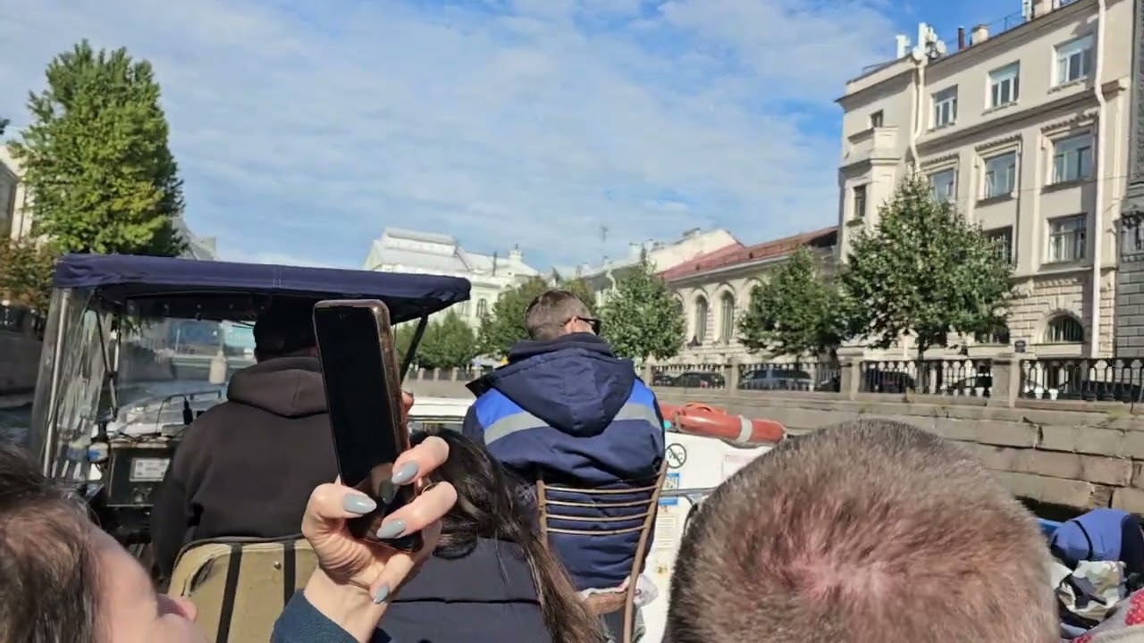 путешествие по речке Фонтанке