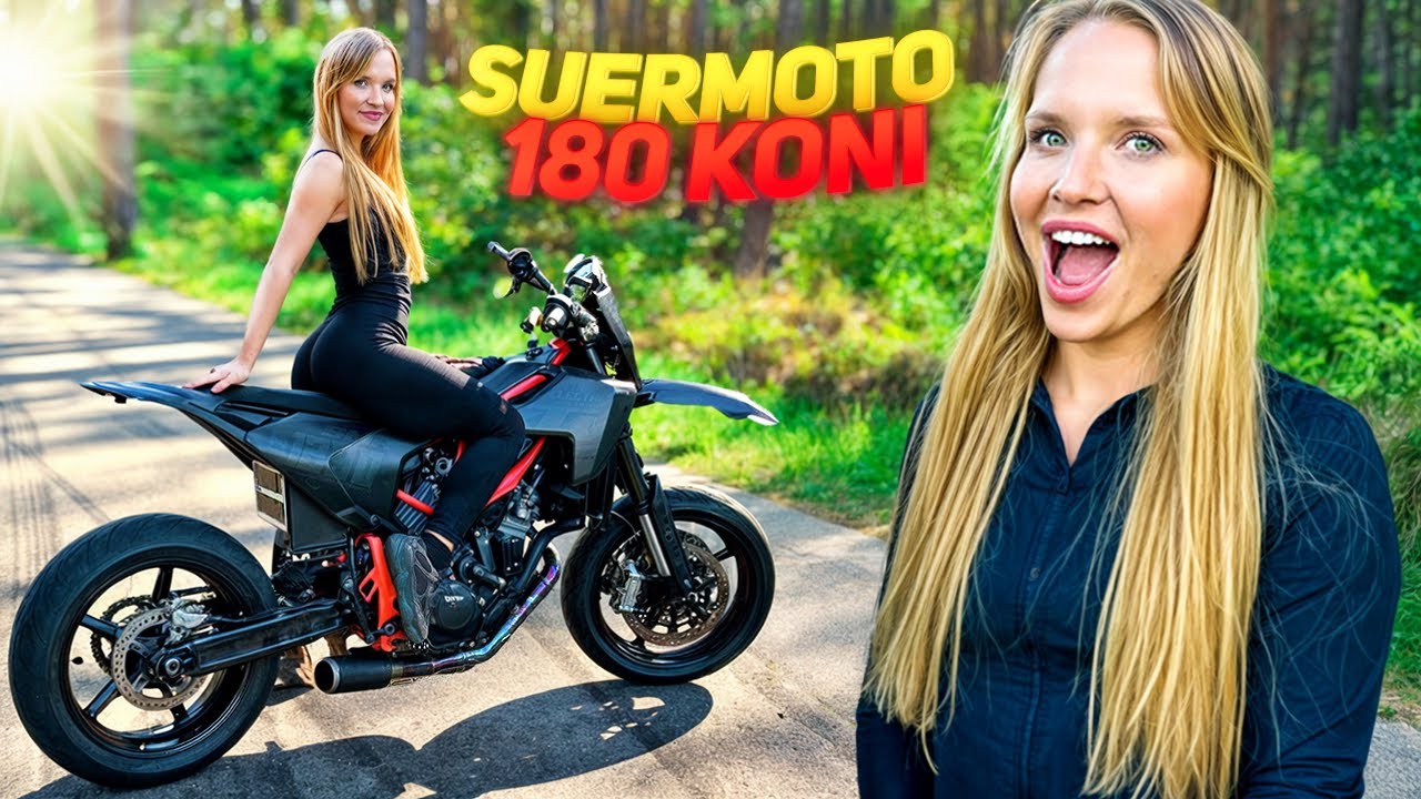 NAJSZYBSZE SUPERMOTO NA ŚWIECIE | KTM SUPER DUKE 1290 SWAP