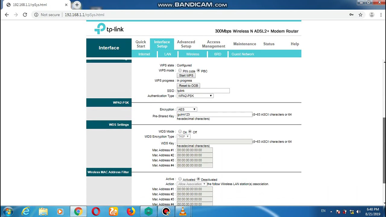 How To Configure MAC Filtering On TP-Link Adsl Router