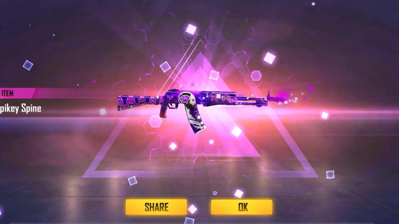 Free fire weapon royal AN94 create box opening