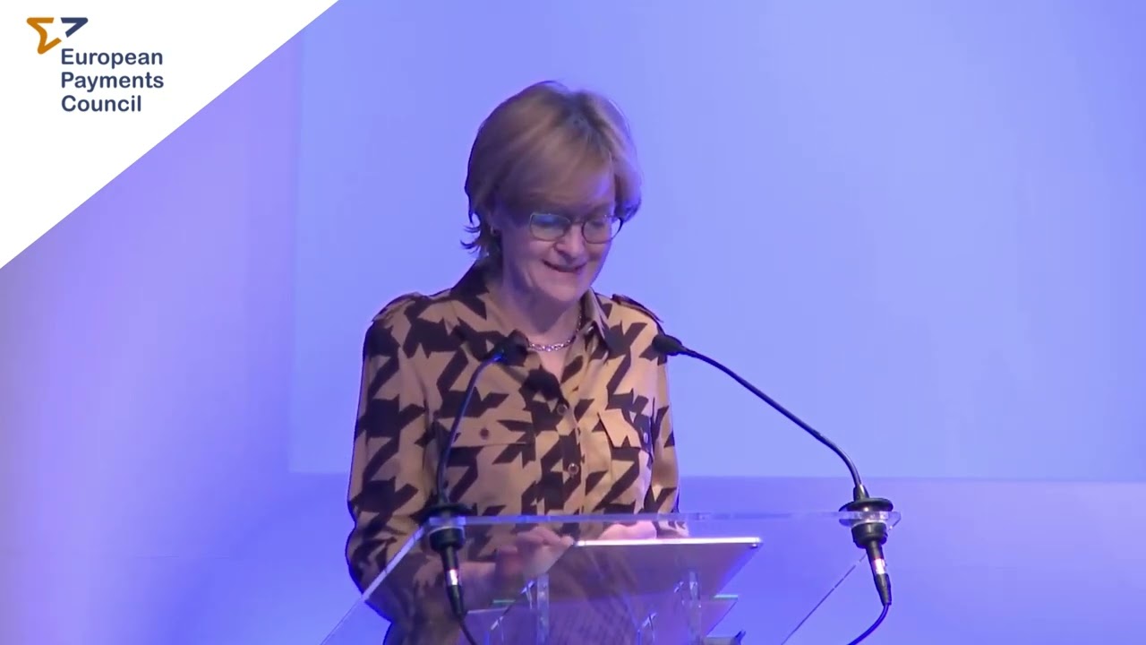 EPC's 20 YEARS ANNIVERSARY CONFERENCE I Why payments are strategic for Europe I Mairead McGuinness