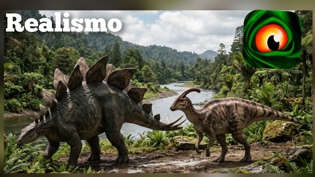 Realismo de estegossauro -the Cursed isle 