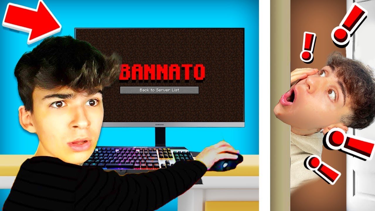 HO SCOPERTO il MIO AMICO a FARE QUESTO di NOTTE in MINECRAFT...