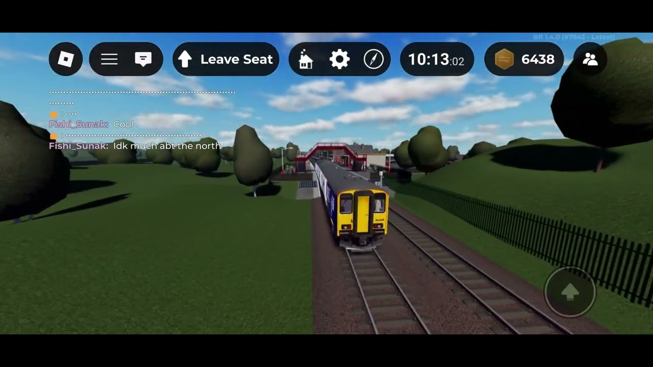 (Roblox) British Railway: Journey on a Regional Class 150 from Meryon to Syde-On-Sea