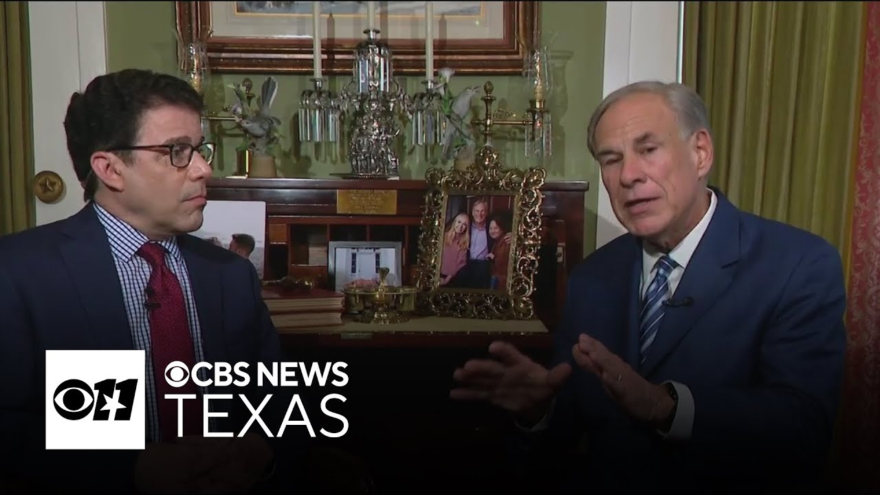 Exclusive one-on-one interview with Texas Gov. Greg Abbott over redistricting battle