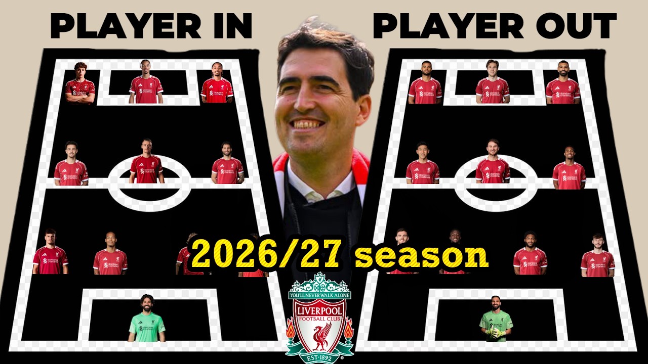 🚨 DONE DEALS! Liverpool SCARY XI 😱 PLAYER IN vs PLAYER OUT | Latest Transfers 2026/27 under Iraola 🔥