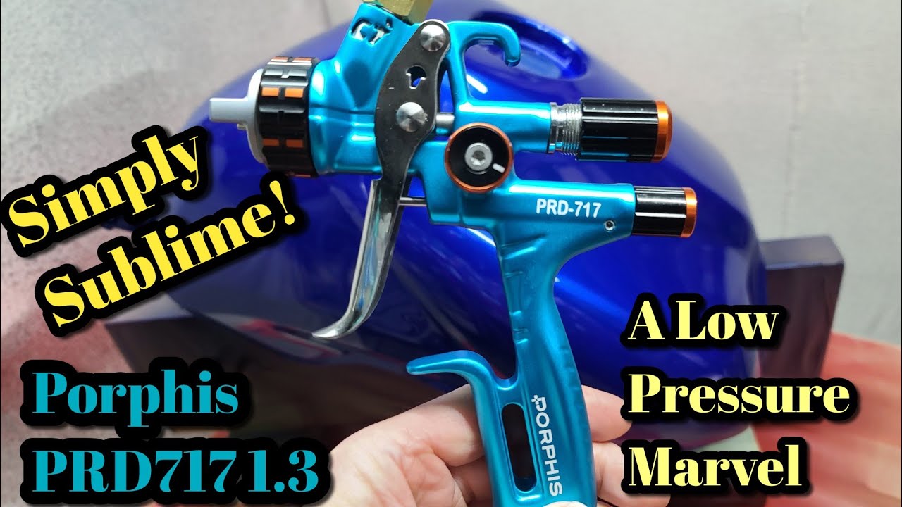Porphis PRD717 1.3 Лучший краскопульт низкого давления?