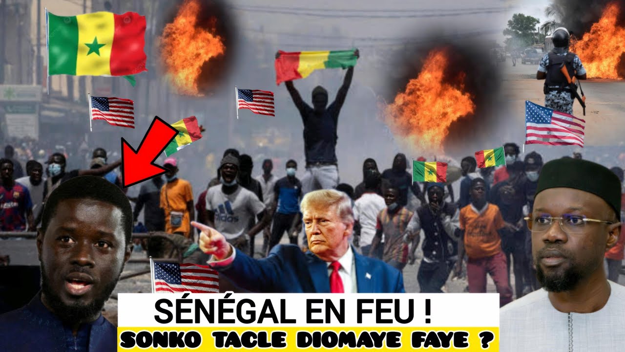 Urgent⛔ Ça Éclate Au Sénégal ! Sonko face à Diomaye Faye Frappe Fort Et déchire Le Voile Français !