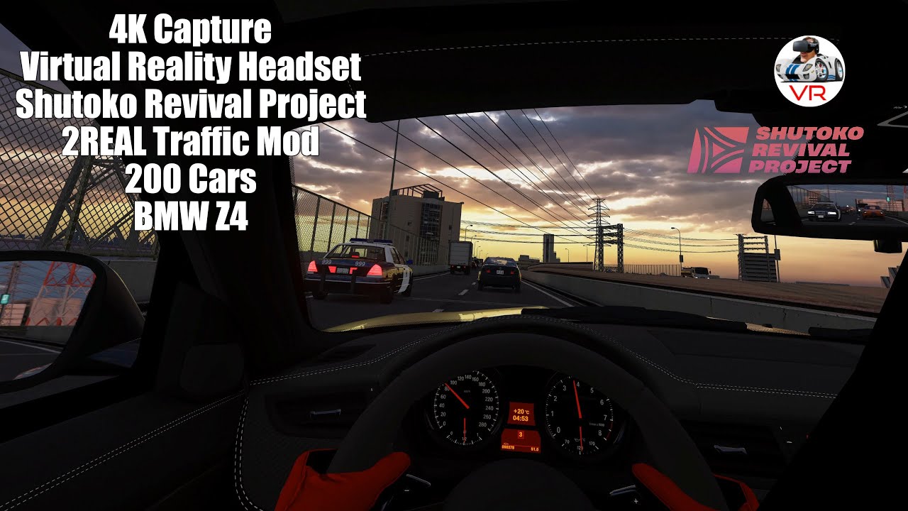 SRP - Shutoko 2REAL Traffic Mod - 200 Cars in 4K