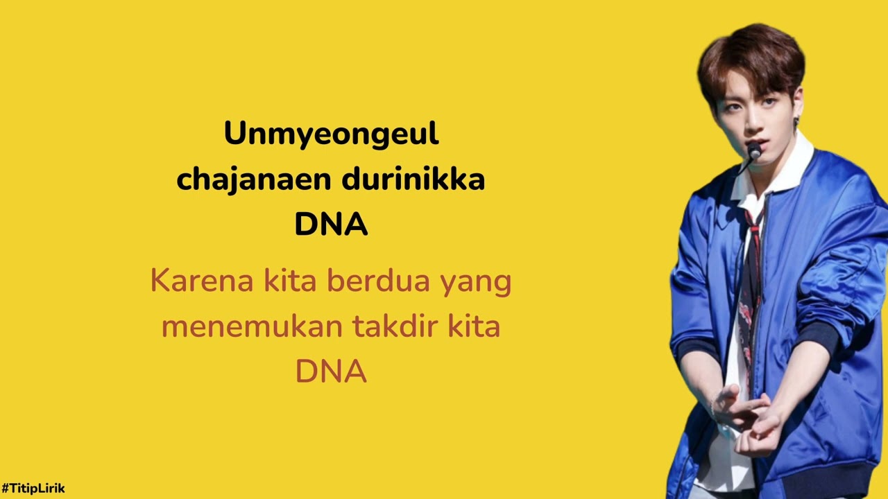 Lirik BTS - DNA dan Terjemahannya