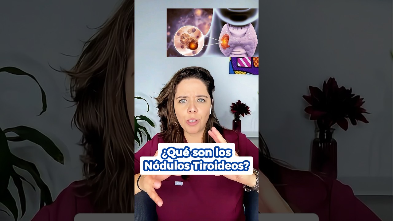 Hablemos de los #n&oacute;dulos #tiroideos 👩🏼&zwj;⚕️ #salud #doctora #tiroides #sabiasque