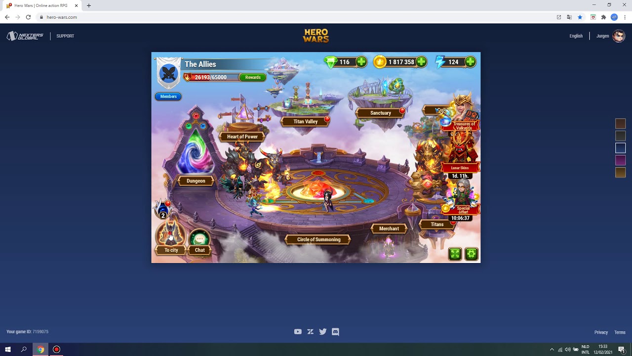 Hero wars pets patronage