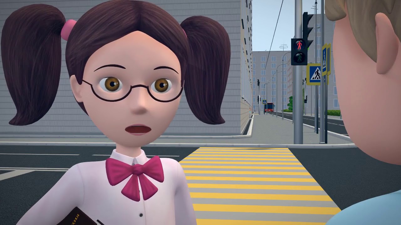 Анимационный фильм по БДД Безопасная дорога