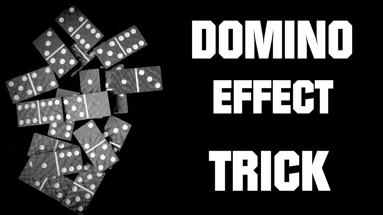 DOMINO EFFECT &ndash; Cool Easy Domino Trick to Learn!