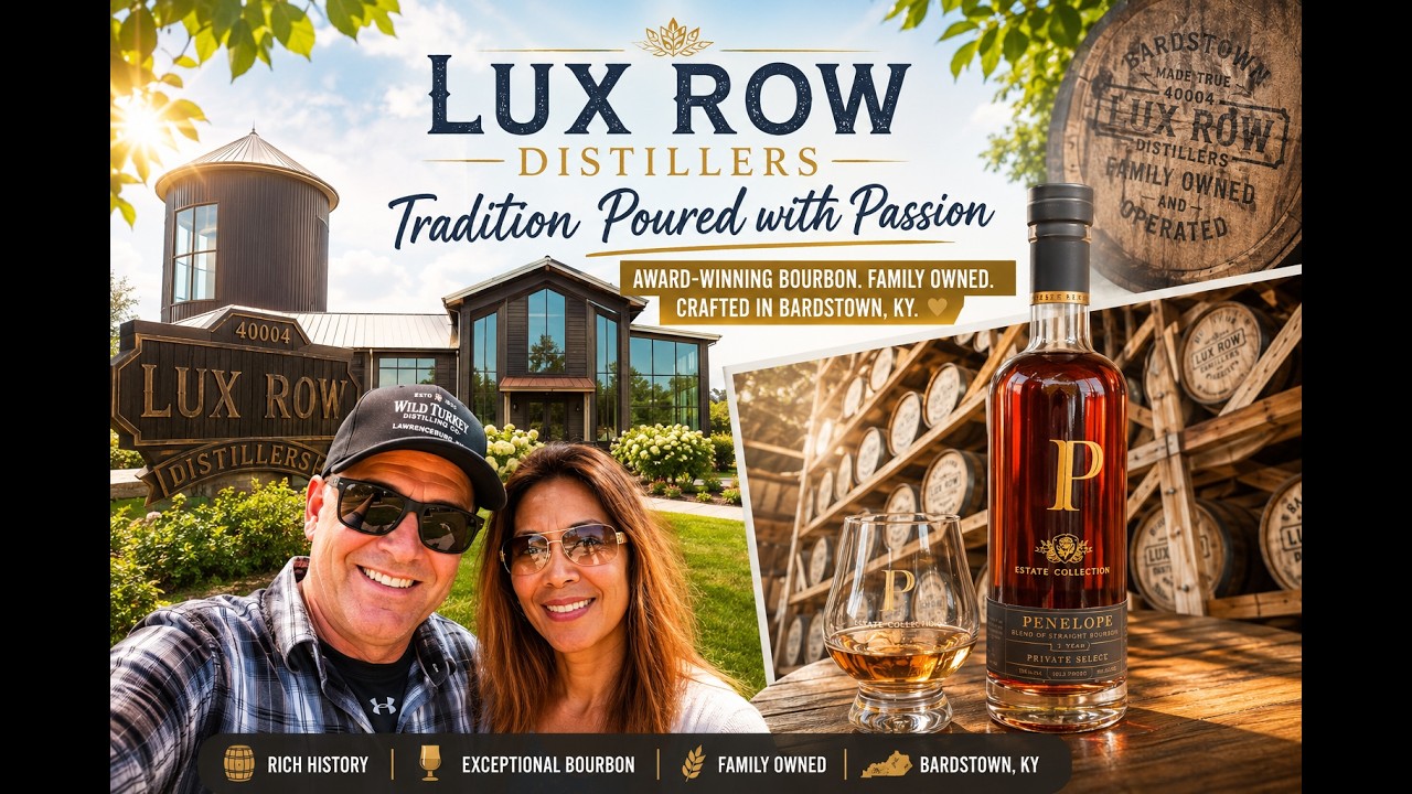 Lux Row Distillers - My Kentucky Bourbon Trail Distillery Tour