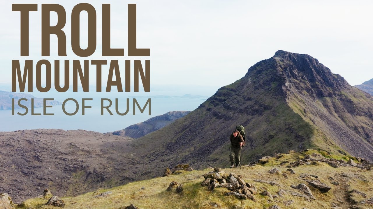 Hiking on the Isle of Rum - with Trolls!