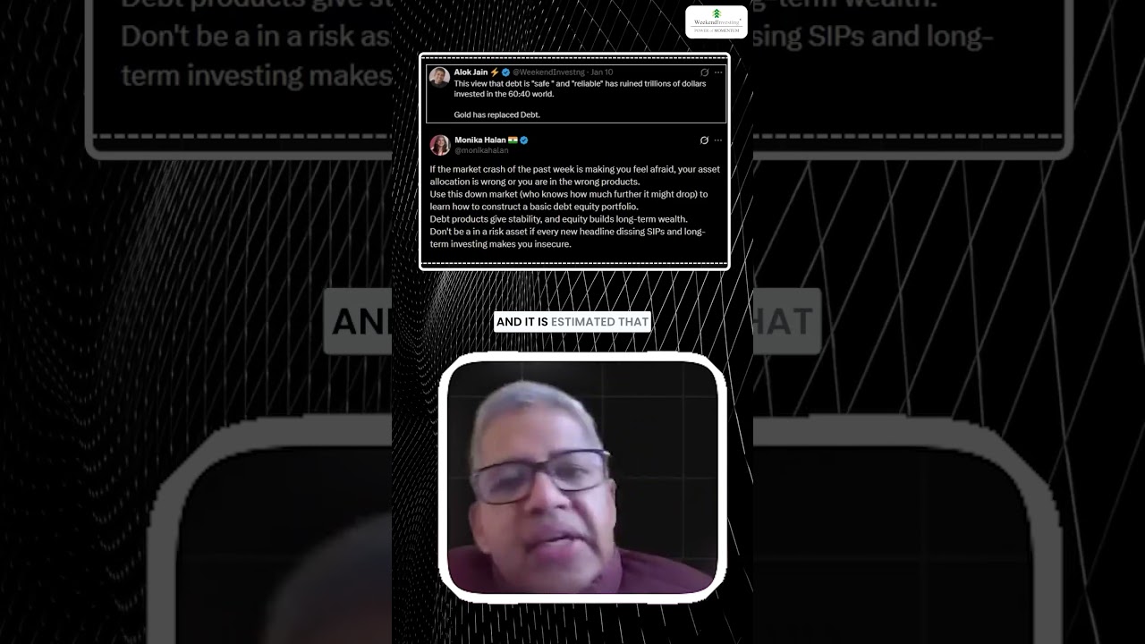 Золото заменило долг в распределении активов | Алок Джайн