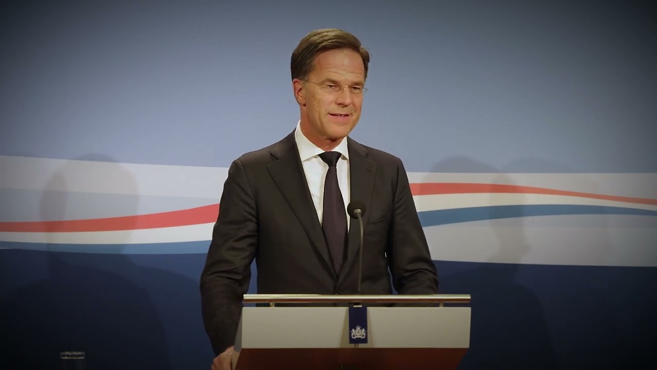 Integrale persconferentie naar aanleiding van de val van het kabinet op 7 juli 2023