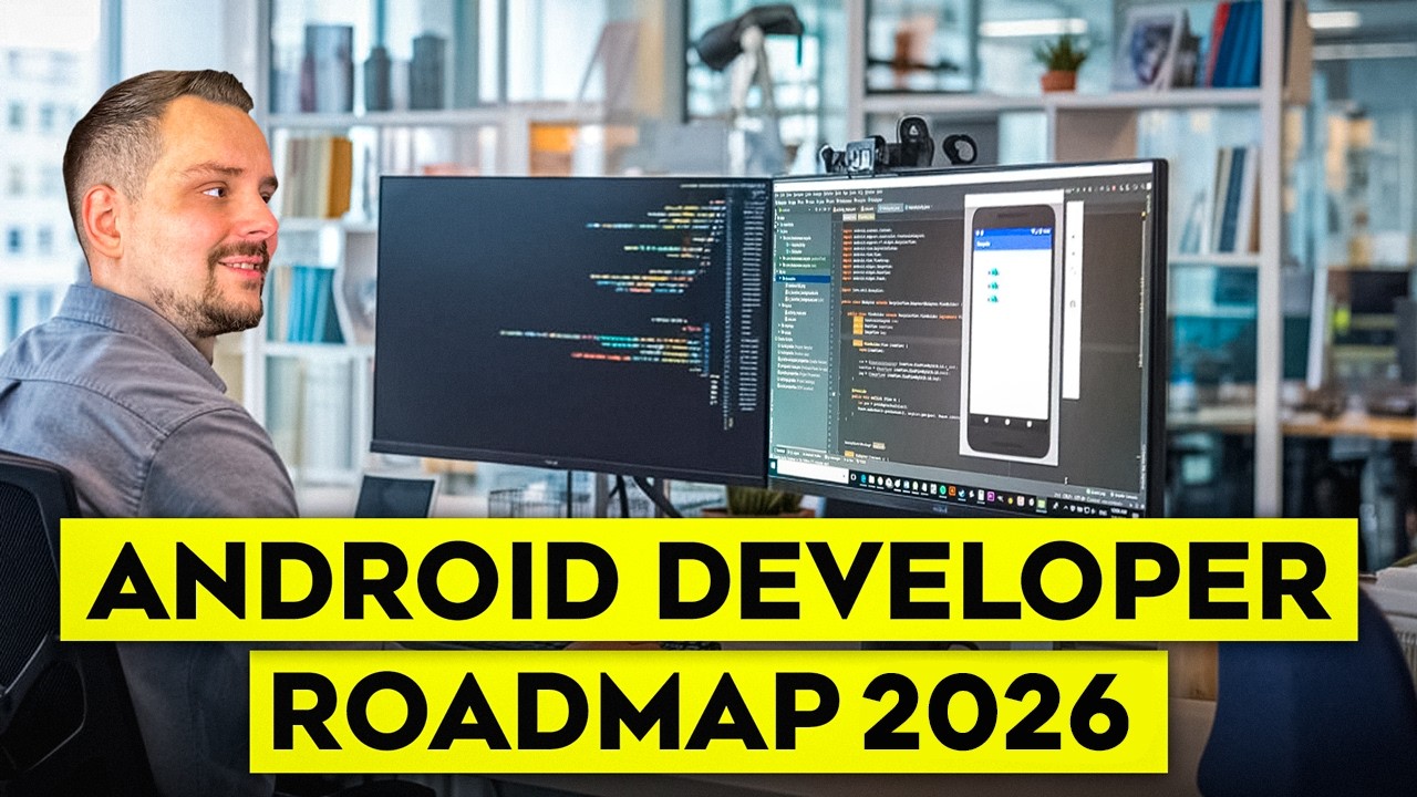 Android Developer Roadmap - 2026 | How to Become an Android Developer - Beginner to Pro