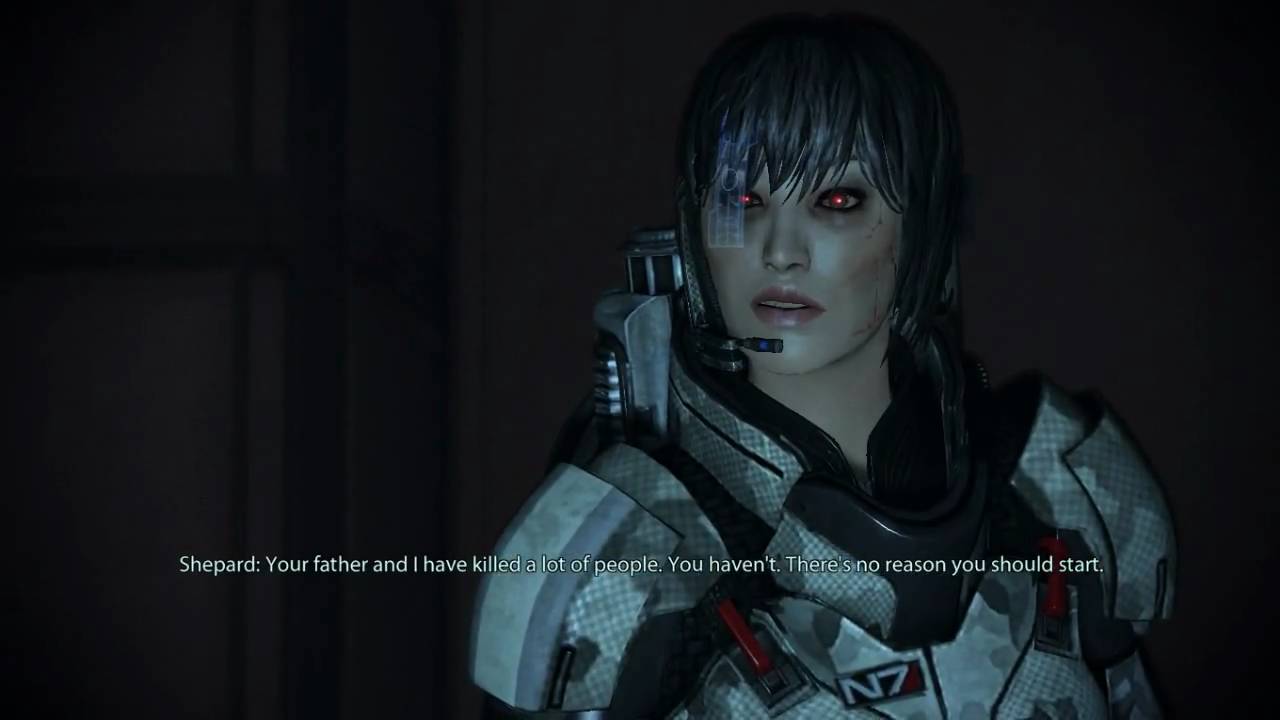 Mass Effect 2 - Shepard showing you how to handle Hostages