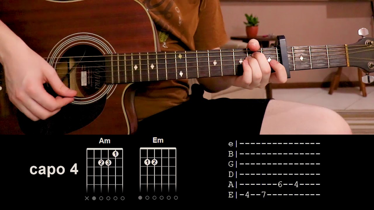 Call Out My Name - The Weeknd (Tutorial Guitar Lesson Tab)