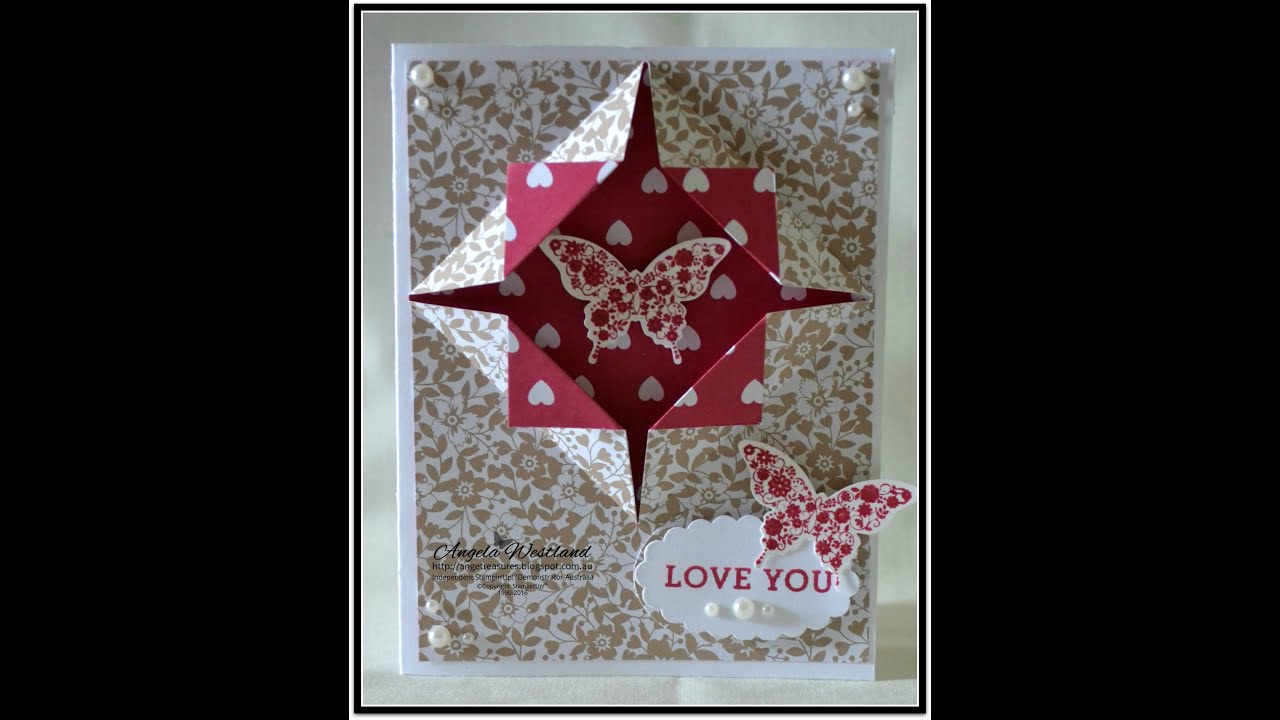 Fun Fold Window Butterfly Card