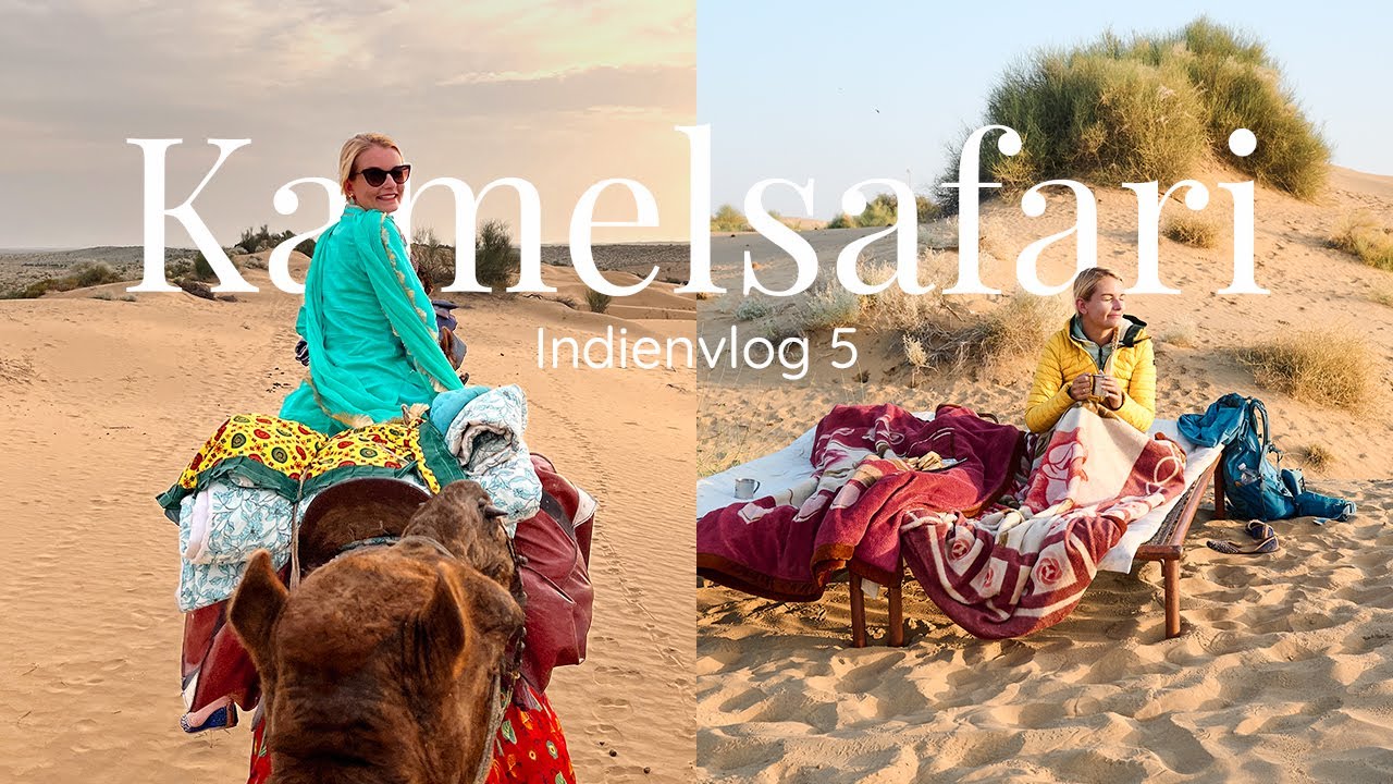 Durch die Wüste reiten & unter freiem Himmel schlafen: KAMELSAFARI Jaisalmer | Indienreise Pt. 6