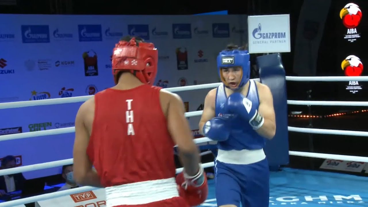 Kielce 2021 Session5B (M69kg) KADAMDUAN Rattapol (THA) vs ASKHAR Jandos (MGL)