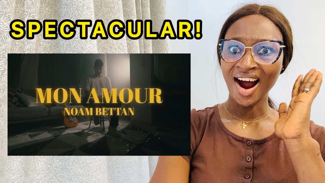Реакция американца на песню Mon amour - Ноам Беттан (обложка)
