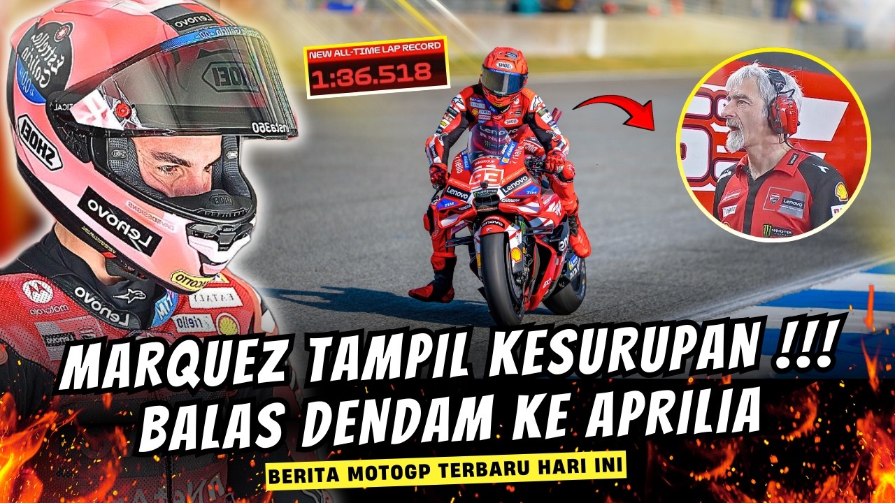 MARQUEZ BANGKIT😱MOTOGP BRAZIL MEMANAS🔥BERITA MOTOGP HARI INI