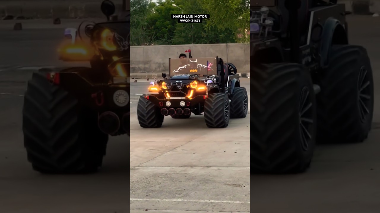 INDIA&rsquo;s NO.1 JEEP #automobile #thar #monster #jeep #modifiedjeep #trending #explore #viralvideo #yt