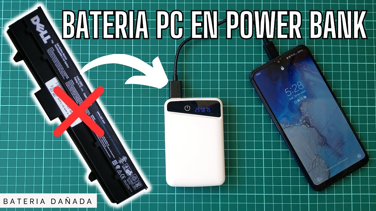Cómo Convertir Batería de PC en UNA POWER BANK⚡🔋 || Como Lo Hice Inventor