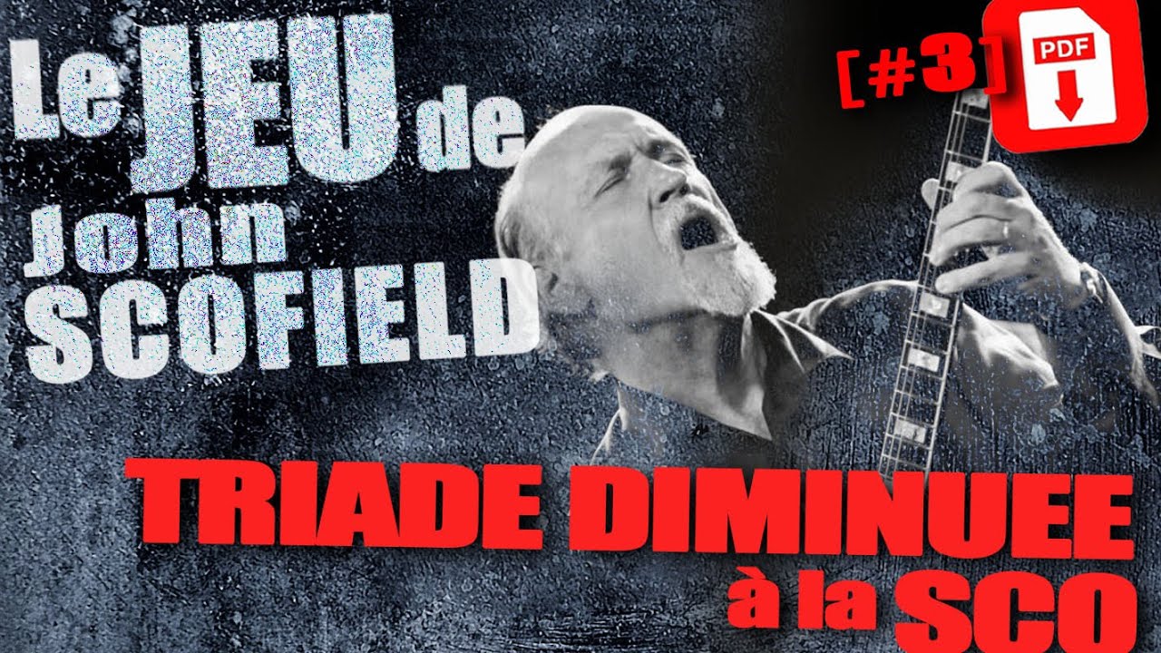 TRIADES DIMINUEES - JOHN SCOFIELD STYLE