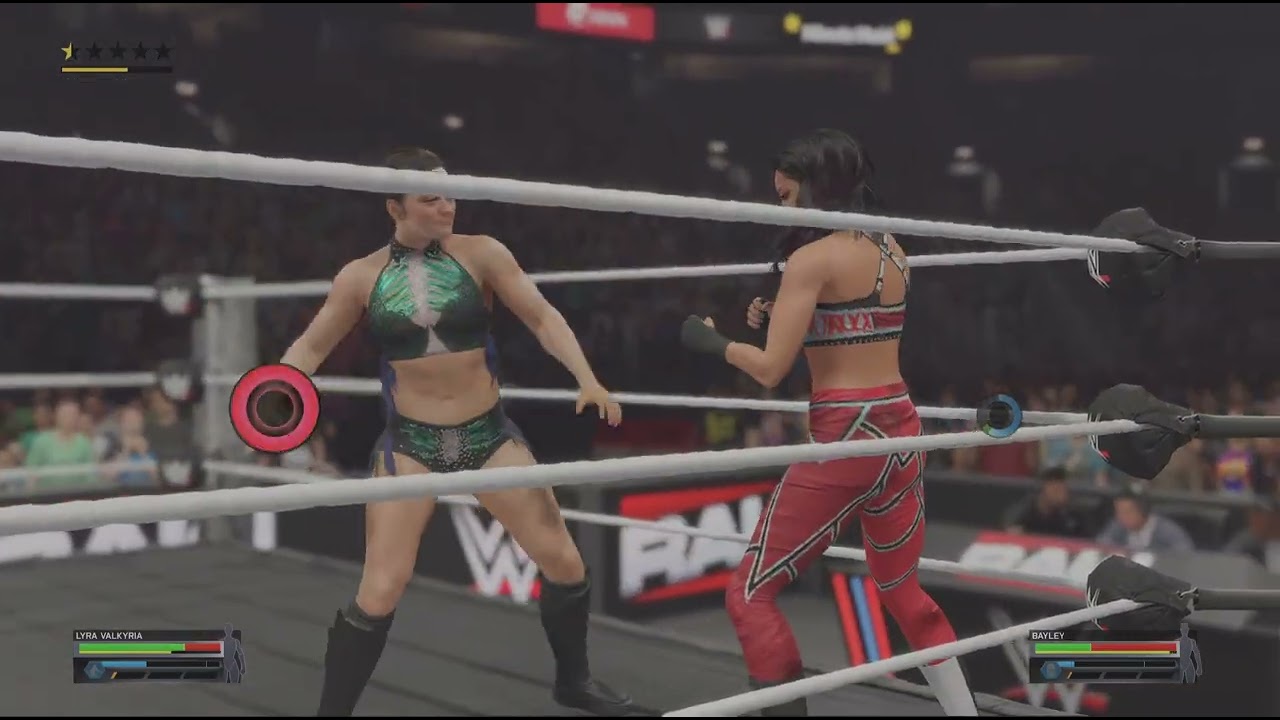 WWE 2K25_ BayLeY vs LyRa VaLkyria  !!!