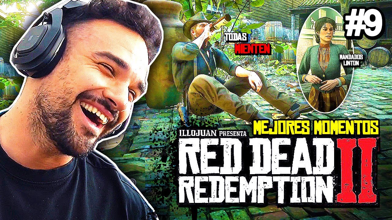 MEJORES MOMENTOS de ILLOJUAN en Red Dead Redemption 2 | DÍA 9 | 🎭