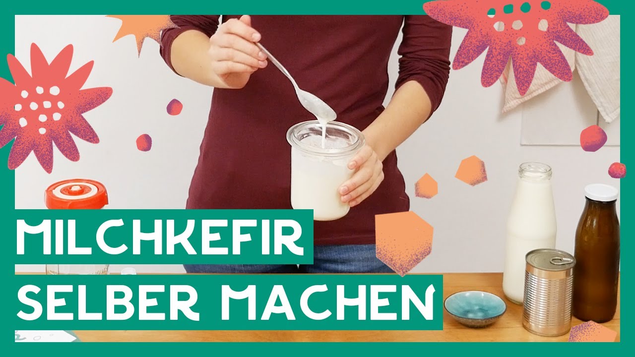 Приготовьте свой собственный кефир 🥛 Я делаю его своими руками быстро и легко! Я завариваю его сам!