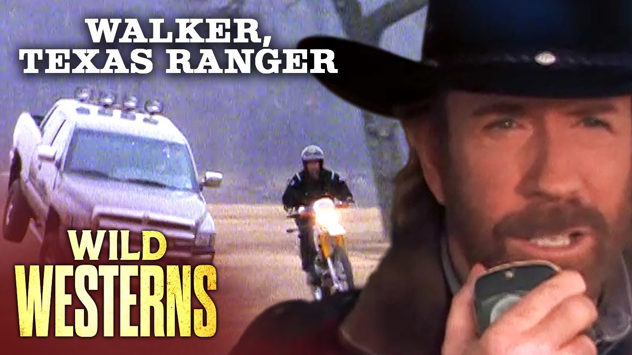 Walker, Texas Ranger | Walker & Trivette Get In A Dirtbike Chase! 🏍️ | Wild Westerns