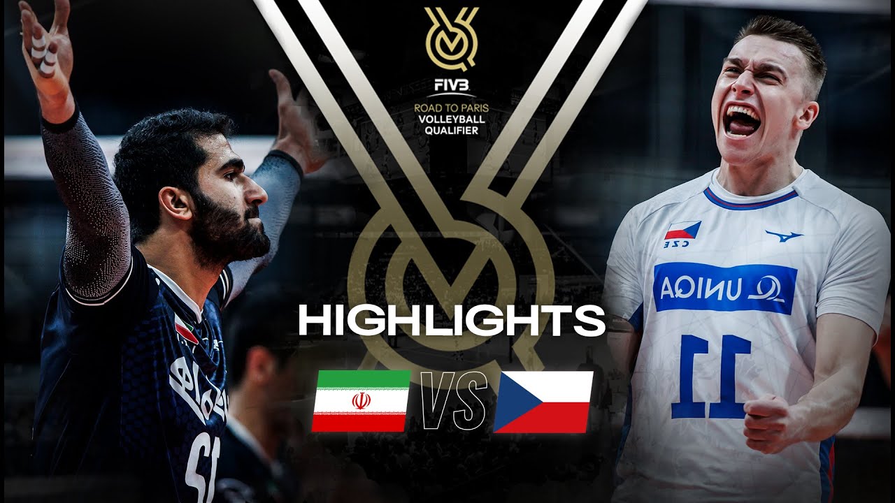 🇮🇷 IRI vs. 🇨🇿 CZE - Highlights | Men's OQT 2023